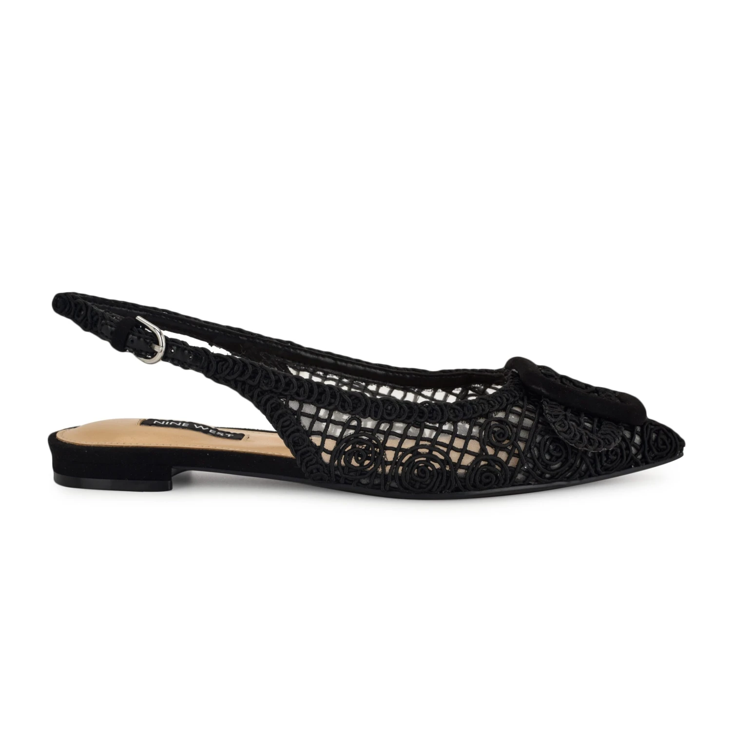 Nine West Jasser Woven Slingback Flats 3 Nine West Jasser Woven Slingback Flats