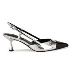 Nine West Rizzy Cap Toe Slingbacks