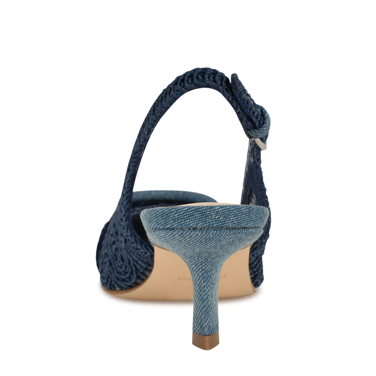 Nine West Nolla Woven Slingback Pumps 6 Nine West Nolla Woven Slingback Pumps - Image 4