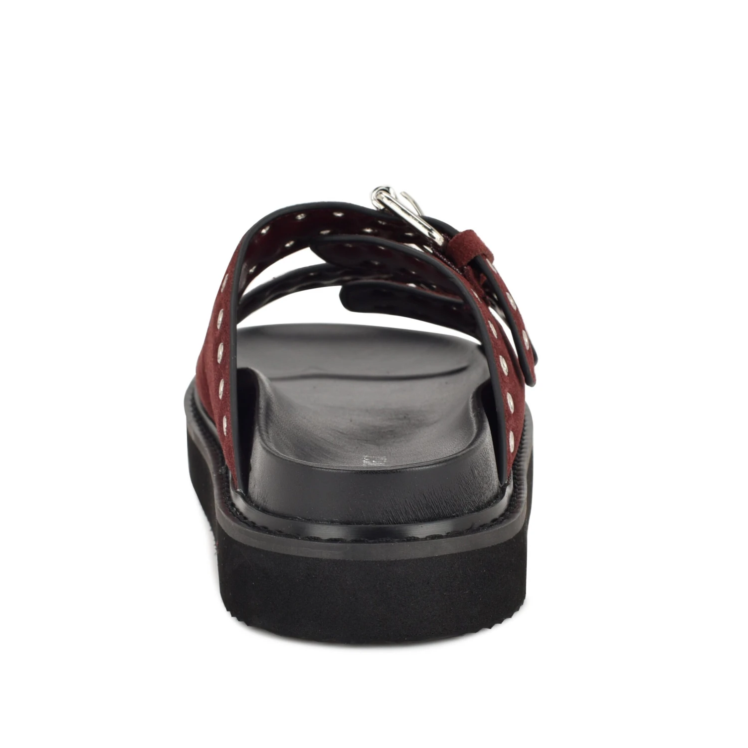 Nine West Eleny Buckle Slide Sandals 6 Nine West Eleny Buckle Slide Sandals - Image 4