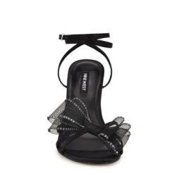 Nine West Minky Bow Heeled Sandals -Nine West Shop 3279bfb6fd92db1f52aeb9a7f0c4b27a5891ee60