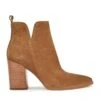 Nine West Birds Block Heel Leather Booties -Nine West Shop 3d3e9c1fb9ba43c079962eedd8a91ba4e27ad491