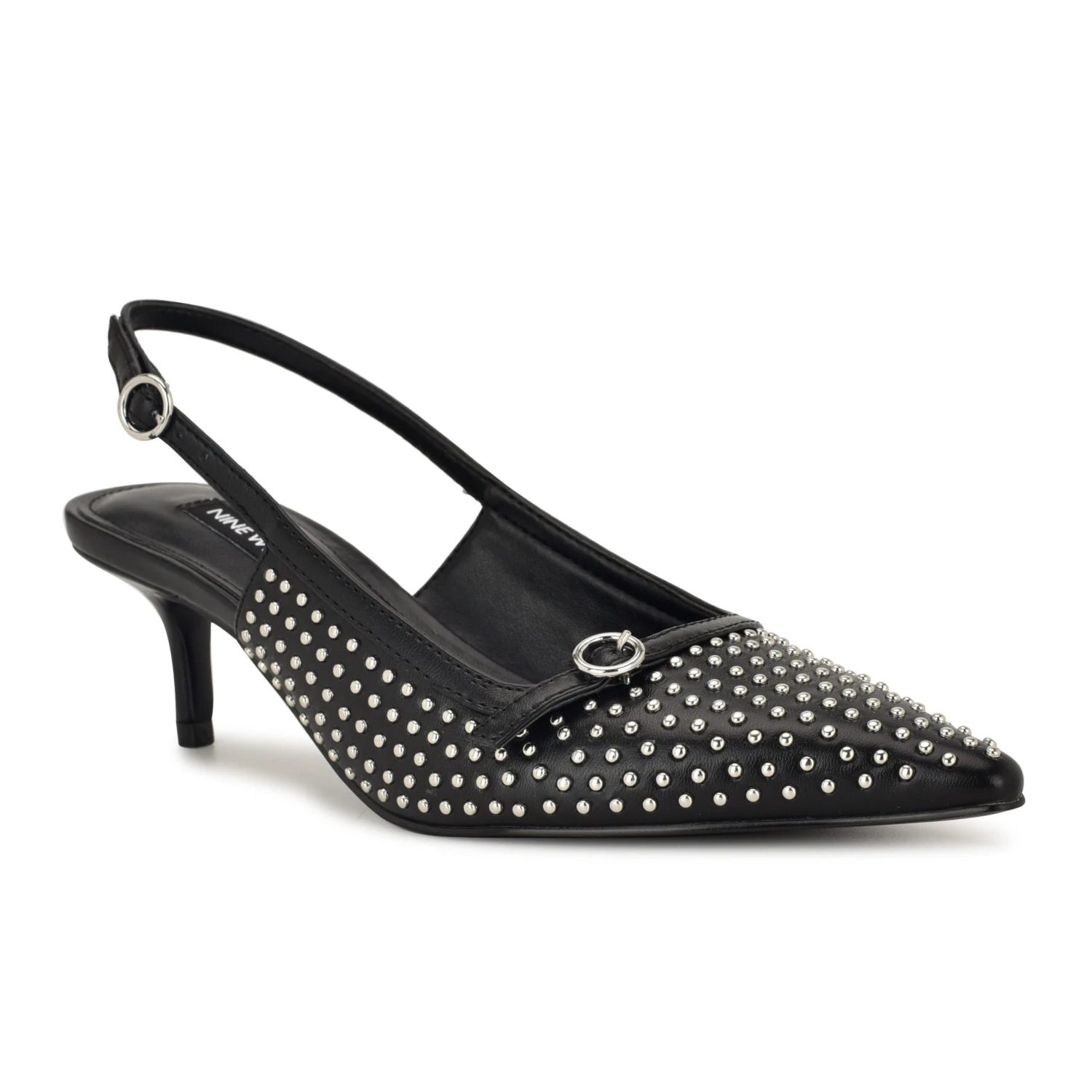 Nine West Ashleah Kitten Heel Slingback Pumps 4 Nine West Ashleah Kitten Heel Slingback Pumps - Image 2