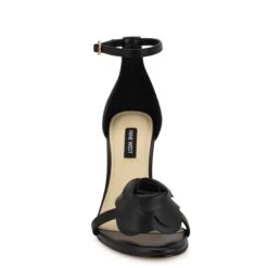 Nine West Kharm Rosette Ankle Strap Sandals -Nine West Shop 56e9dcedb9291039699b518118f8a472ce0438f2