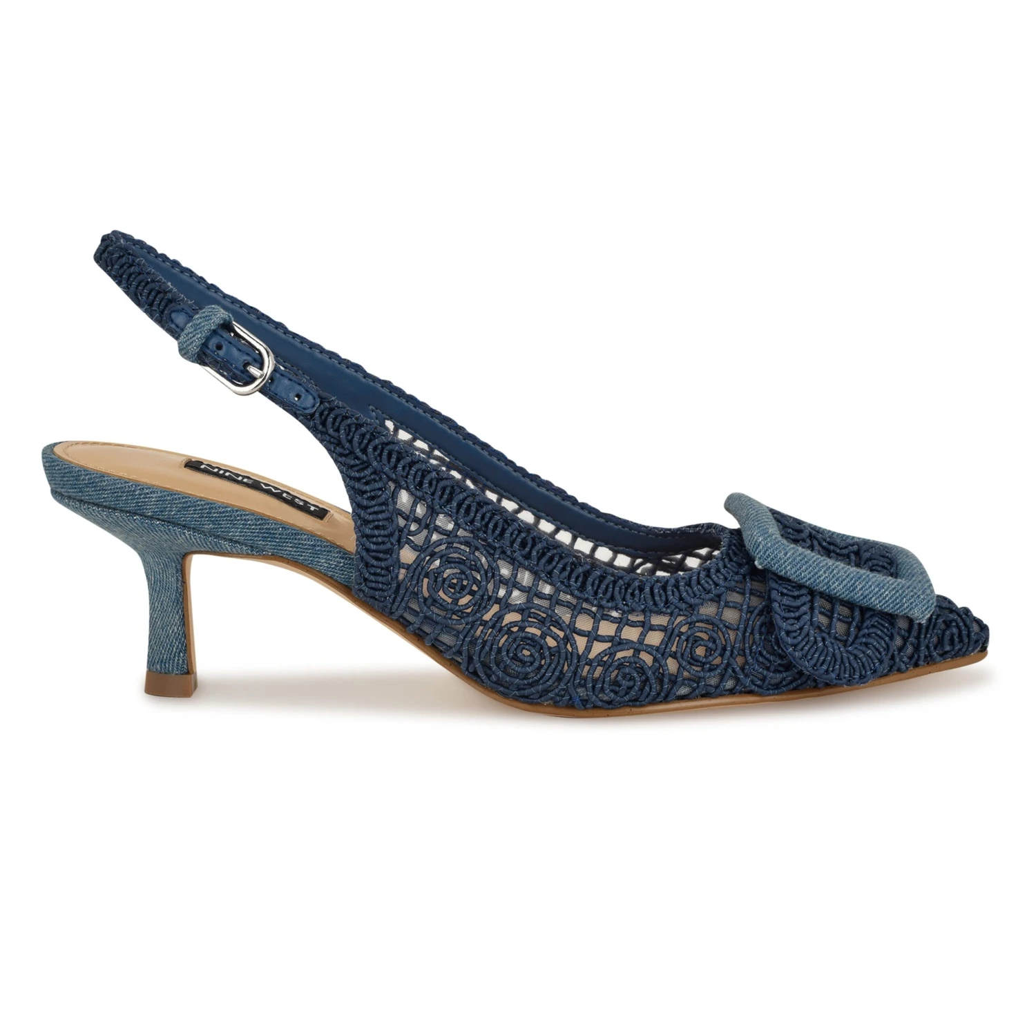 Nine West Nolla Woven Slingback Pumps 3 Nine West Nolla Woven Slingback Pumps