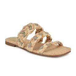 Nine West Qazz Flat Slide Sandals -Nine West Shop 65571ee2503196e69b505d95af1540060e8a72d1