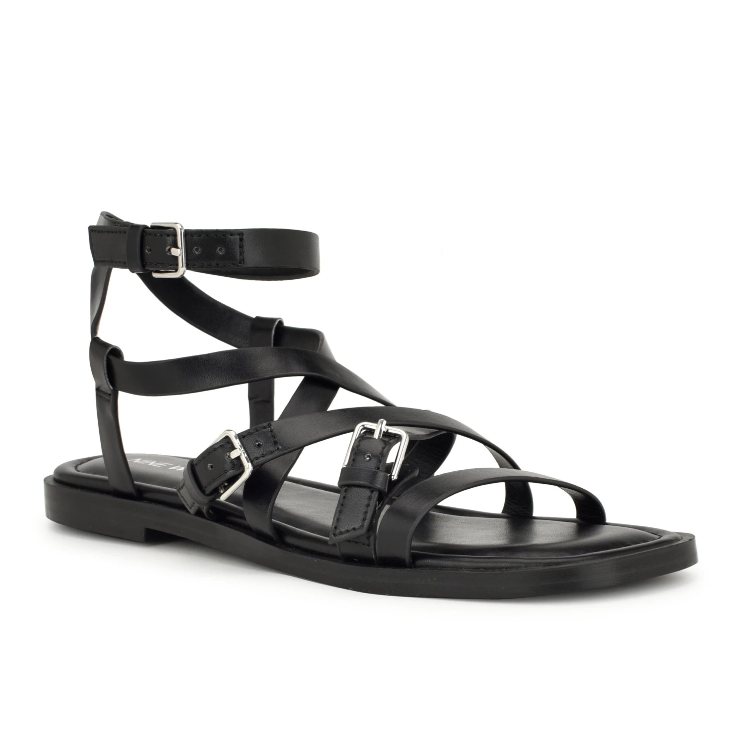 Nine West Rulen Flat Strappy Sandals 4 Nine West Rulen Flat Strappy Sandals - Image 2