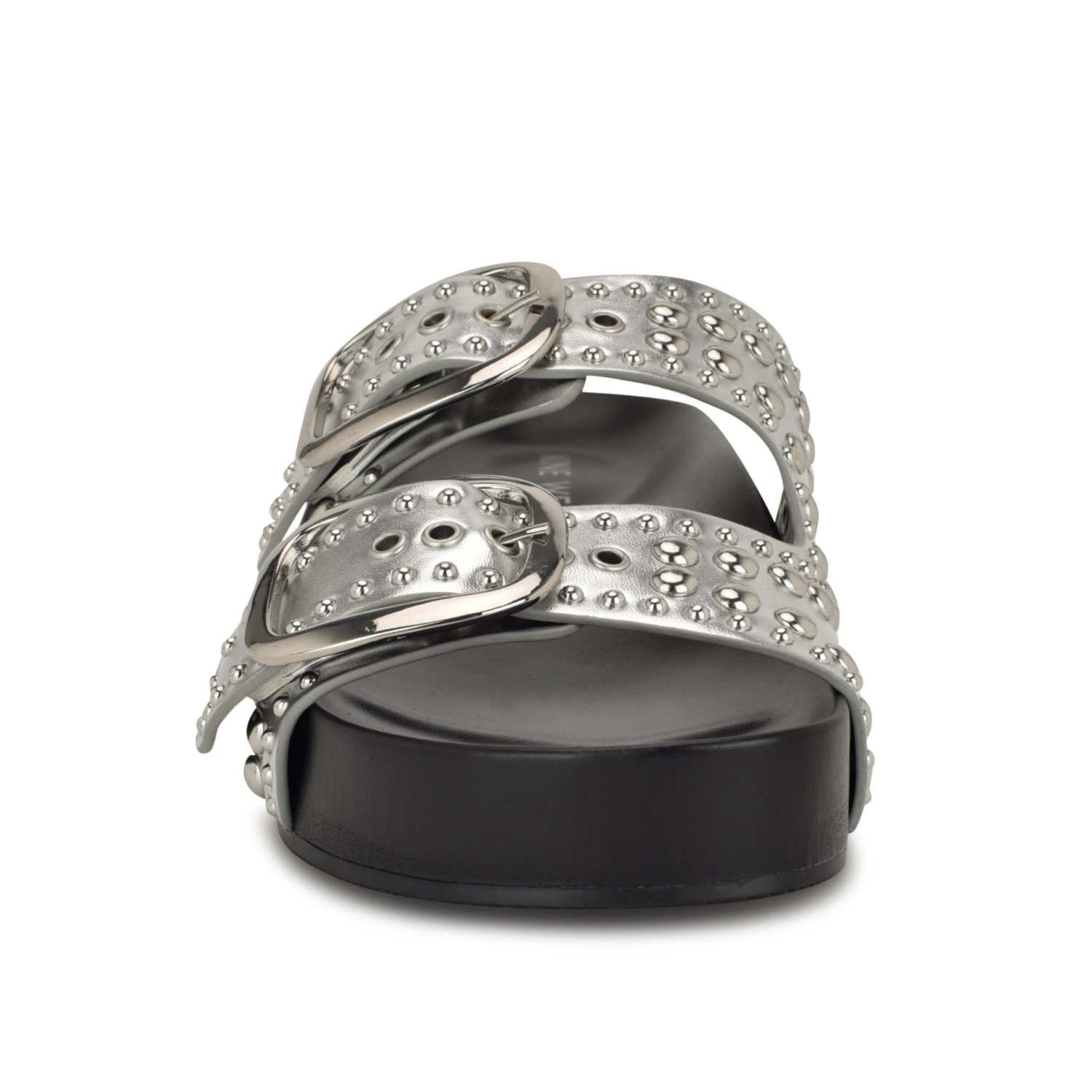 Nine West Flinne Studded Footbed Sandals 5 Nine West Flinne Studded Footbed Sandals - Image 3