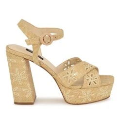 Nine West Vallena Ankle Strap Platform Sandals