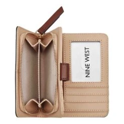 Lockup 9S French Wallet 9 Lockup 9S French Wallet -Nine West Shop GG1403147 BROWNLOGOMAHOGANY LOCKUP9SLGFRENCHWALLET TZ
