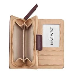 Harland French Wallet -Nine West Shop GQ5659147 BOYSENBERRY HARLANDSLGFRENCHWALLET TZ