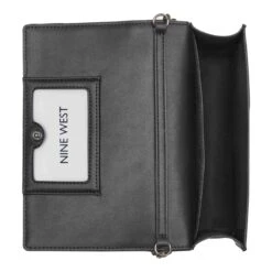 Cramer Phone Case Crossbody Clutch -Nine West Shop MO1465178 LEOPARD CRAMERSLGPHONECASEORGNZR TZ