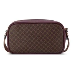 Pauline Camera Crossbody -Nine West Shop NGG566274 DARKBROWNLOGOBOYSENBERRY PAULINECAMERACROSSBODY BZ