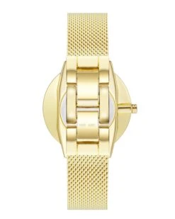 Mesh Bracelet Watch -Nine West Shop NW 1980PKGB BACK
