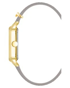 Logo Charm Strap Watch -Nine West Shop NW 2878GPTP SIDE