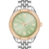 Coin Edge Bezel Watch 1 Coin Edge Bezel Watch -Nine West Shop NW 3005GNRT