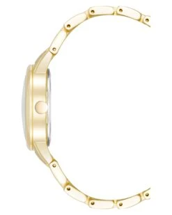 Mini Boyfriend Watch -Nine West Shop NW 3106BKGB SIDE