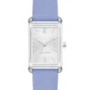 Saffiano Strap Rectangular Watch -Nine West Shop NW 3209SVBL