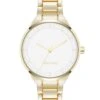 Minimalist Link Bracelet Watch -Nine West Shop NW 3234WTGB