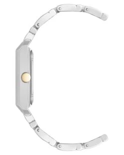 Heritage Link Bracelet Watch -Nine West Shop NW 3237CHTT SIDE