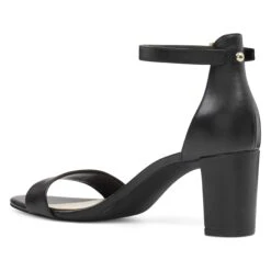 Nine West Pruce Ankle Strap Block Heel Sandals -Nine West Shop PG.NWPRUCE KBL03.AZ