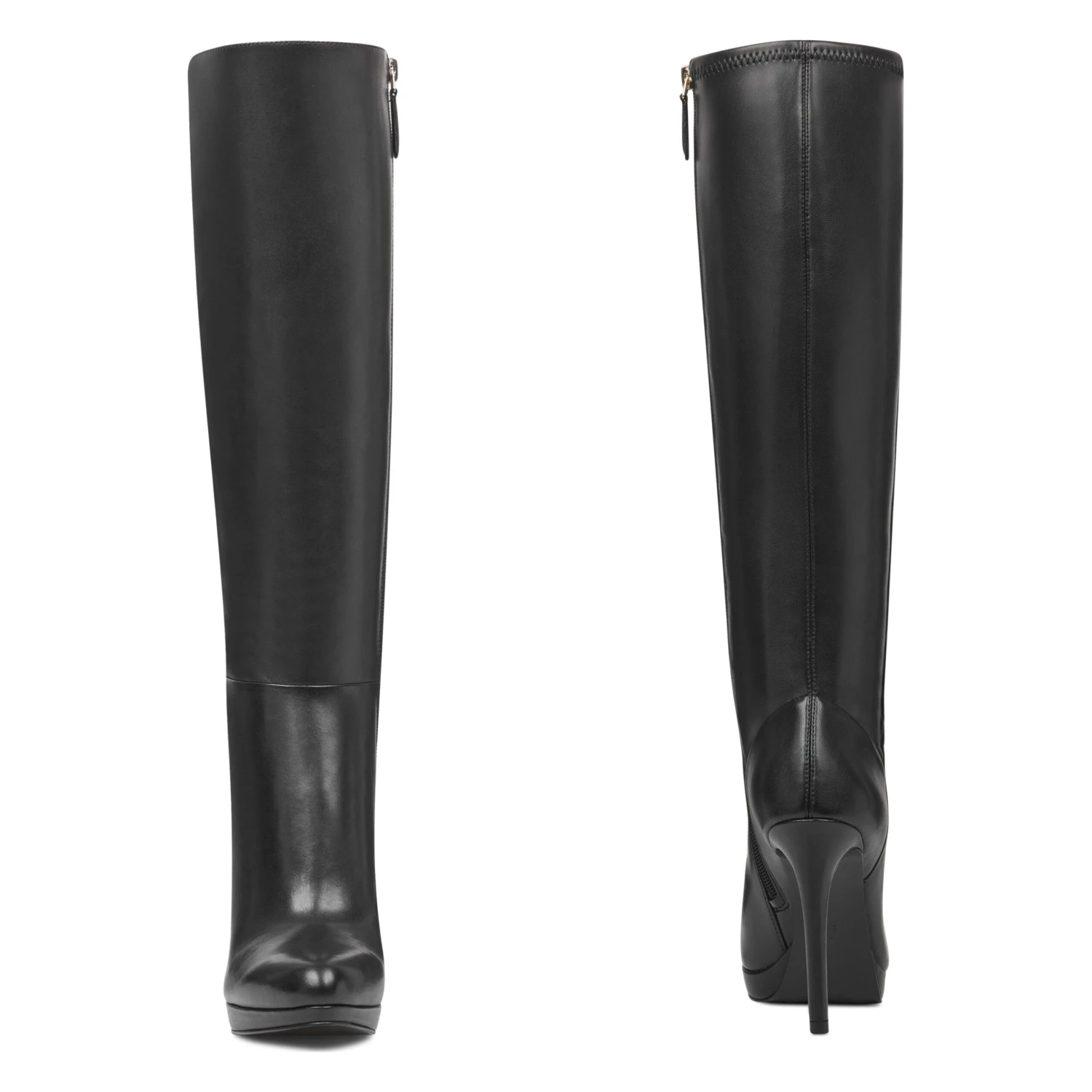 Nine West Quizme Platform Leather Boots 7 Nine West Quizme Platform Leather Boots - Image 5