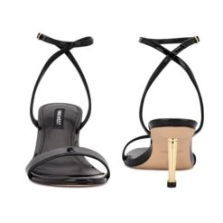Nine West Anny Ankle Strap Heeled Sandals -Nine West Shop PG.WNANNY3 BLK01.FB