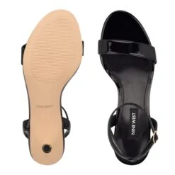 Nine West Anny Ankle Strap Heeled Sandals -Nine West Shop PG.WNANNY3 BLK01.TO