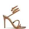 Nine West Maskil Ankle Wrap Heeled Sandals -Nine West Shop PG.WNMASKIL2 GOL01.RZ
