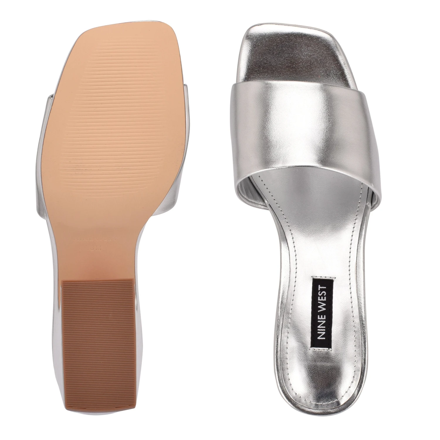 Nine West Oklee Platform Slide Sandals 6 Nine West Oklee Platform Slide Sandals - Image 5