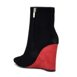 Nine West Paes Wedge Booties -Nine West Shop PG.WNPAES BLK02.AZ