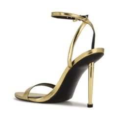 Nine West Reina Ankle Strap Sandals 9 Nine West Reina Ankle Strap Sandals -Nine West Shop PG.WNREINA3 GOL01.AZ