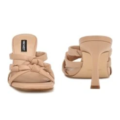 Nine West Yeander Heeled Slide Sandals -Nine West Shop PG.WNYEANDER3 LPI01.FB