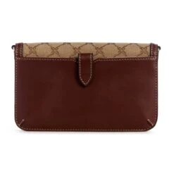 Park Slope Phone Wallet Crossbody -Nine West Shop WGJ117081 MOCHALOGOMAHOGANY PARKSLOPE BZ