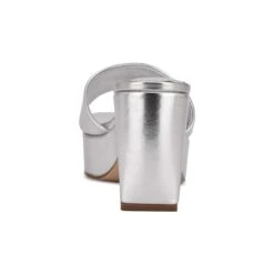 Nine West Oklee Platform Slide Sandals 15 Nine West Oklee Platform Slide Sandals -Nine West Shop WNOKLEE3 SIL01 BZ