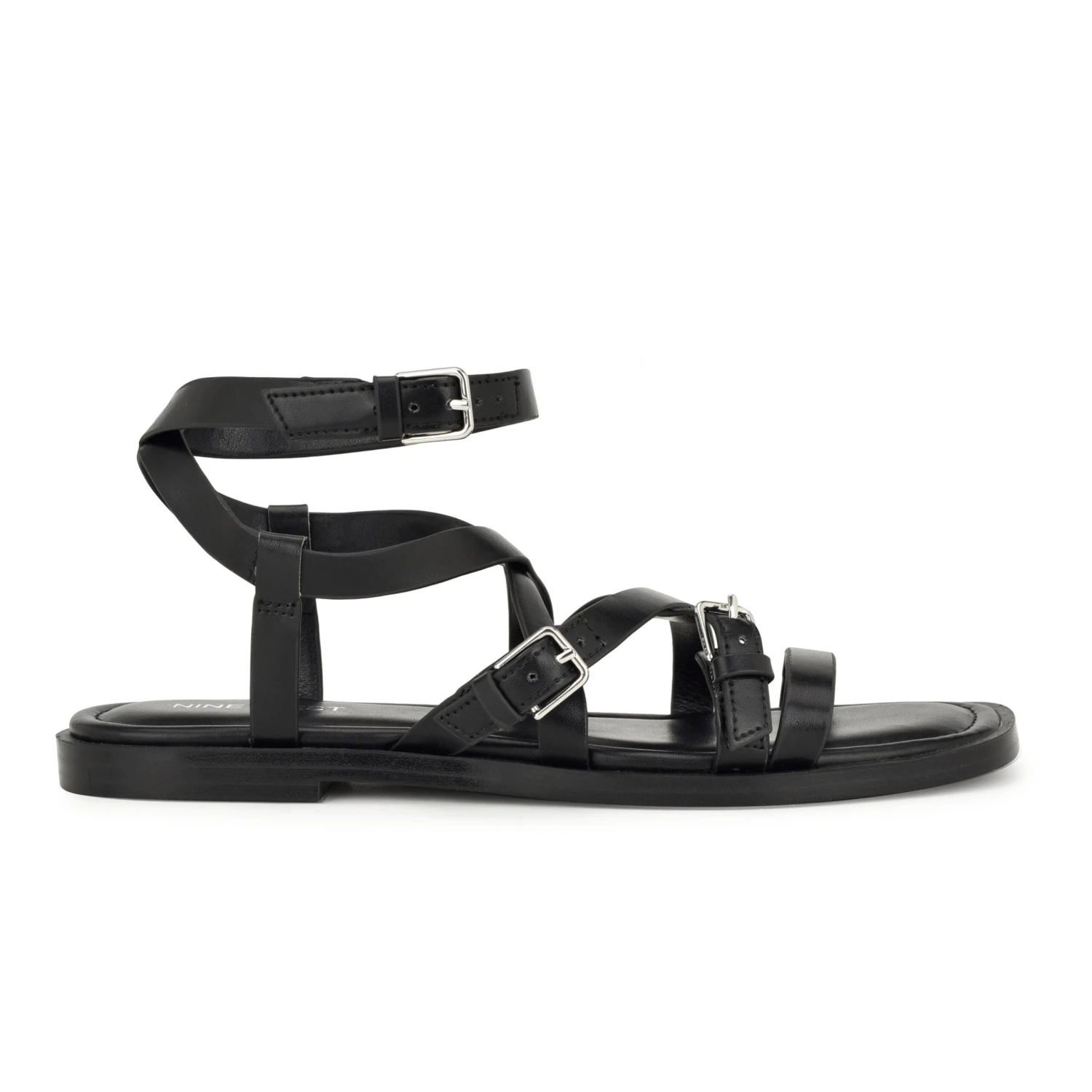 Nine West Rulen Flat Strappy Sandals 3 Nine West Rulen Flat Strappy Sandals