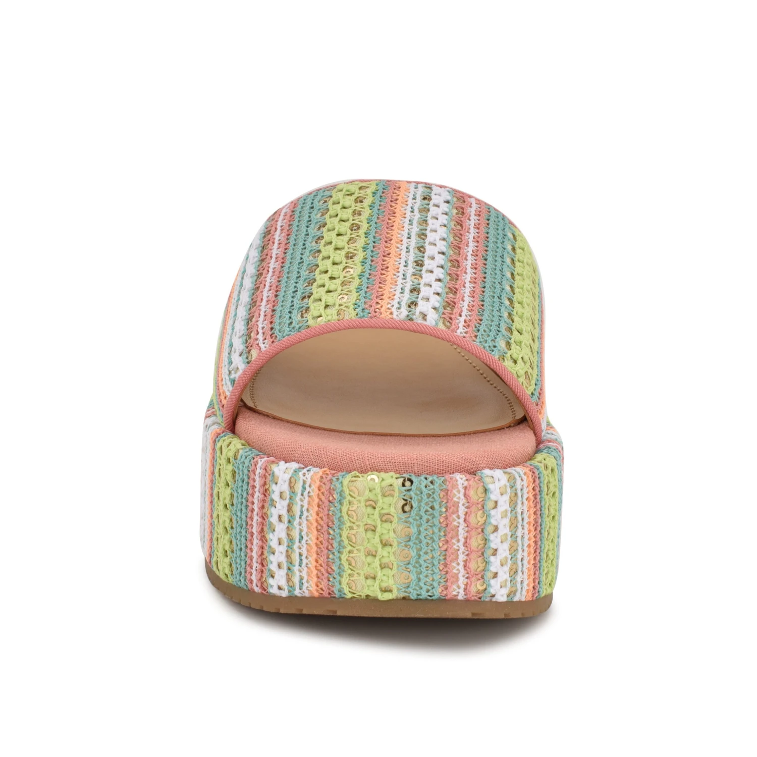 Nine West Copen Platform Slide Sandals 5 Nine West Copen Platform Slide Sandals - Image 3