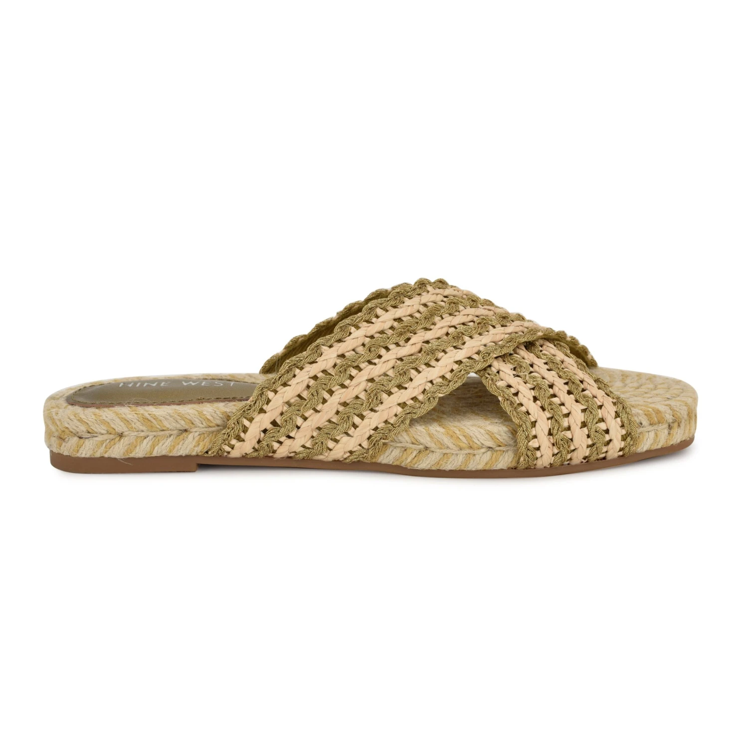 Nine West Animay Flat Slide Sandals 3 Nine West Animay Flat Slide Sandals