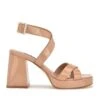 Nine West Tackle Ankle Strap Platform Sandals