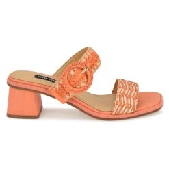 Nine West Emerey Woven Slide Sandals