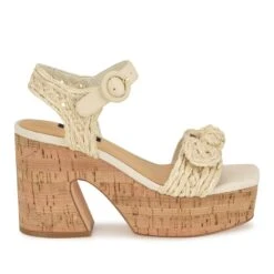 Nine West Comiele Platform Sandals